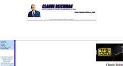 Desktop Screenshot of claudereichman.com